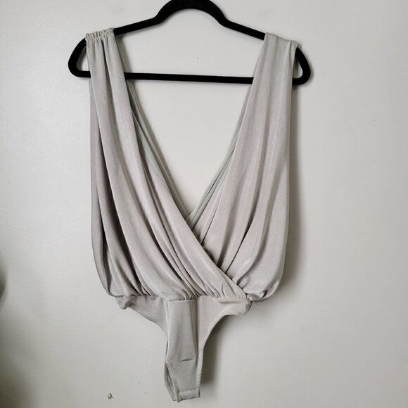 NWT FREE PEOPLE NIGHT OWL BODYSUIT OXIDE SIZE SMALL - Picture 1 of 11